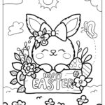 300 Easter Coloring Pages (Free Pdf Printables) Intended For Easter Color Pages Printable