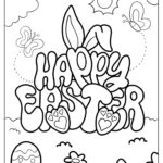 300 Easter Coloring Pages (Free Pdf Printables) Pertaining To Free Easter Printable Coloring Pages