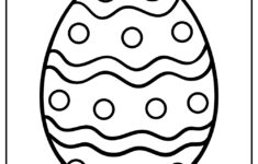 40 Easter Egg Coloring Pages (100% Free Printables) with Printable Easter Eggs Coloring Page