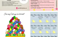 40 Free Printable Easter Games regarding Easter Printable Games For Adults
