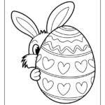 57 Easter Coloring Pages (Printables: Egg, Bunny, And More) Inside Easter Eggs Printable
