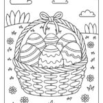 57 Easter Coloring Pages (Printables: Egg, Bunny, And More) Within Color Easter Eggs Printable