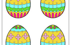 58 Easter Egg Templates (Free Pdf Printables) regarding Printable Paper Easter Eggs