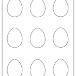 58 Easter Egg Templates (Free Pdf Printables) With Blank Easter Eggs Template Printable