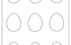 58 Easter Egg Templates (Free Pdf Printables) with Blank Easter Eggs Template Printable
