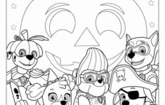 58 Paw Patrol Coloring Pages (Free Pdf Printables) pertaining to Paw Patrol Easter Coloring Pages Printable
