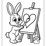 60 Bunny Coloring Pages (Free Printables For All Ages) Throughout Free Printable Coloring Pages Of Easter Bunnies