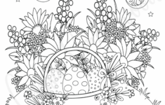 76 Cutest Easter Coloring Pages (Free Printable) - Cassie Smallwood for Adult Easter Coloring Pages Printable