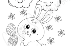 76 Cutest Easter Coloring Pages (Free Printable) - Cassie Smallwood within Cute Easter Printable