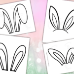 8 Cute Bunny Ear Templates   Cassie Smallwood Intended For Easter Bunny Ears Template Free Printable