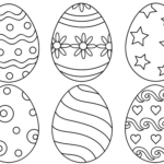 9 Places For Free, Printable Easter Egg Coloring Pages Throughout Easter Eggs Printable Coloring Sheets