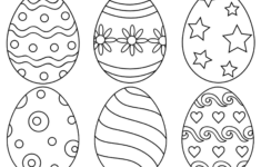 9 Places For Free, Printable Easter Egg Coloring Pages throughout Easter Eggs Printable Coloring Sheets