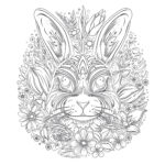 Adult Coloring Easter | Coloring Pages Mimi Panda For Adult Easter Coloring Pages Printable