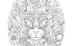 Adult Coloring Easter | Coloring Pages Mimi Panda for Adult Easter Coloring Pages Printable