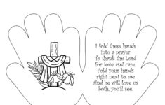 Bible Crafts For Easter - 10 Free Pdf Printables | Printablee for Printable Easter Prayer