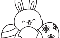 Bunny Coloring Pages To Print - Crafty Morning regarding Easter Bunny Printable Pages