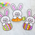Bunny Template (Free Printables)   The Best Ideas For Kids Regarding Printable Easter Bunny Eyes