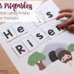 Christ Centered Easter Printables For Preschoolers Regarding Free Printable Christian Easter Activities
