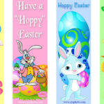 Cjo Photo: Printable Bookmarks: Easter Regarding Free Printable Easter Bookmarks