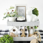 Diy Modern Farmhouse Easter Décor With Free Printables   Party Inside Free Farmhouse Easter Printable