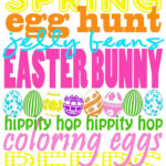 Diy Party Mom: Easter Subway Art Printable Intended For Free Printable Easter Subway Art