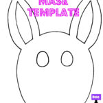 East Coast Mommy: Bunny Mask For Preschoolers With Free With Regard To Easter Masks Printable