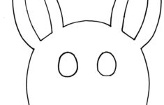 East Coast Mommy: Bunny Mask For Preschoolers With Free with regard to Easter Masks Printable