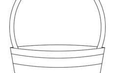 Easter Basket Templates - 25 Free Printables | Printabulls inside Empty Easter Basket Printable