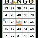Easter Bingo Cards (Printable)   Activity Connection Regarding Printable Free Printable Printable Easter Bingo Cards
