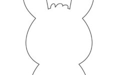 Easter Bunny Stencil - 10 Free Pdf Printables | Printablee pertaining to Printable Easter Stencils