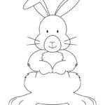 Easter Bunny Templates & Outlines   53 Free Pages | Printabulls Within Easter Bunny Printable Template