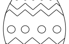 Easter Clip Art Patterns (Egg And Bunny Stencils) – Free throughout Printable Easter Clip Art