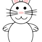 Easter Clip Art Patterns (Egg And Bunny Stencils) – Free Within Printable Easter Stencils