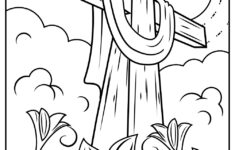 Easter Coloring Pages: 36 Free Printable Pdf Sheets For Kids with Free Printable Christian Easter Coloring Pages