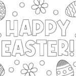 Easter Coloring Pages   51 Free Printables | Printabulls Intended For Easter Color Pages Printable