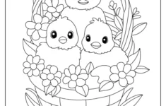 Easter Coloring Pages (Free Printables) intended for Free Printable Colouring Pages For Easter