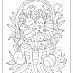 Easter Coloring Pages (Free Printables) Throughout Adult Easter Coloring Pages Printable