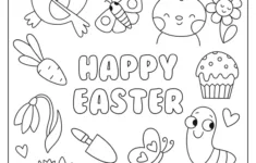 Easter Coloring Pages (Free Printables) throughout Free Easter Printable Coloring Pages