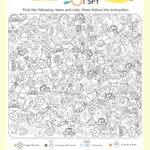 Easter Day I Spy Hard Activity Free Printable Pdf   Ezpzlearn Throughout Free Printable I Spy Easter