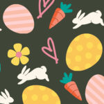 Easter Design Background In Eps, Illustrator, Jpg, Psd, Png, Pdf For Printable Easter Background