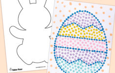 Easter Dot Paintings Craft Activity Guide | Baker Ross pertaining to Easter Dot Paint Printable