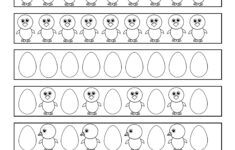 Easter Egg And Chicks Paper Chains To Colour And Craft - Rooftop in Easter Paper Chains Printable