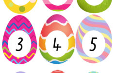 Easter Egg 'Friends Of 10' » Casual Case Easter Math Activities for Printable Easter Eggs Numbers