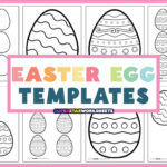 Easter Egg Template   Superstar Worksheets Throughout Easter Eggs Template Printable