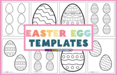Easter Egg Template - Superstar Worksheets throughout Easter Eggs Template Printable