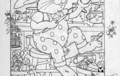 Easter Hidden Picture Puzzle/Coloring Page - Worksheets Library throughout Easter Hidden Objects Printable