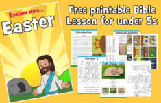 Easter Lesson - Trueway Kids throughout Free Printable Easter Bible Lessons
