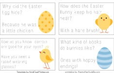 Easter-Lunch-Box-Jokesgreat For The Lunch Box. Print And Cut. with Easter Jokes For Kids Printable