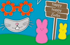 Easter Photo Props - Sunshine And Rainy Days within Easter Photo Prop Printable