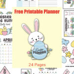 Easter Planner Free 24 Page Printables   Savor + Savvy In Free Easter Planner Printable